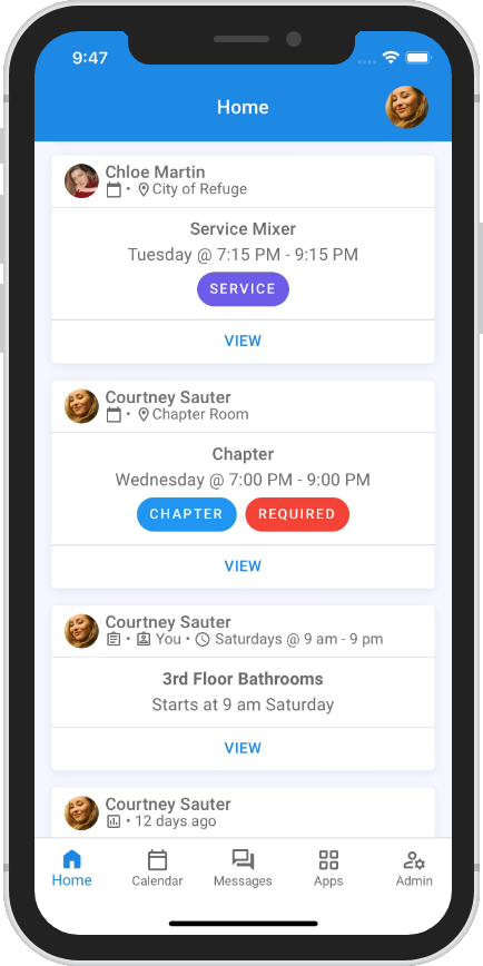 Greek Connect app